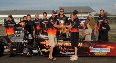 Kevin Swaney is your 2012 Pontiac Nationals KRE Quick 16 Champion
