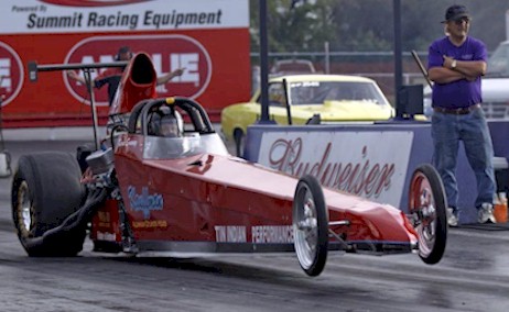 Kevin Swaney's TIP digger goes 7.14 @ 185.51 Quickest & FASTEST NA Pontiac on the Planet!
