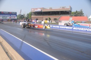 TIP Pontiac dragster wheelie