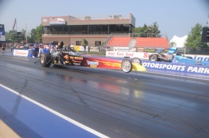 TIP Pontiac dragster wheelie