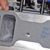 kauffman aluminum d port head with 340 cfm port work and TIP-120240 intake gasket