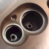 kauffman d port cylinder head 65cc chamber
