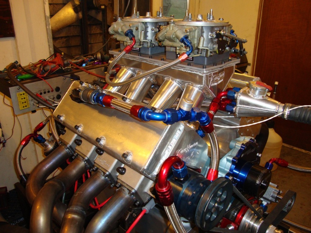 Tin Indian Performance Pontiac Dragster 1100+ Horsepower Pontiac engine