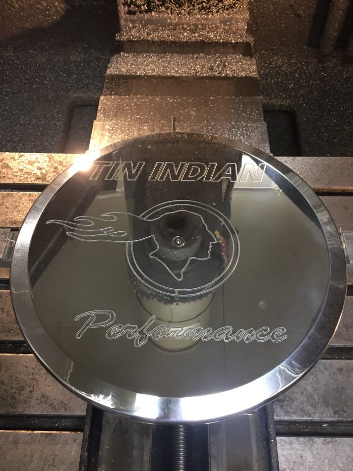Tin Indian Performance Logo Pontiac Air Cleaner Lid 5