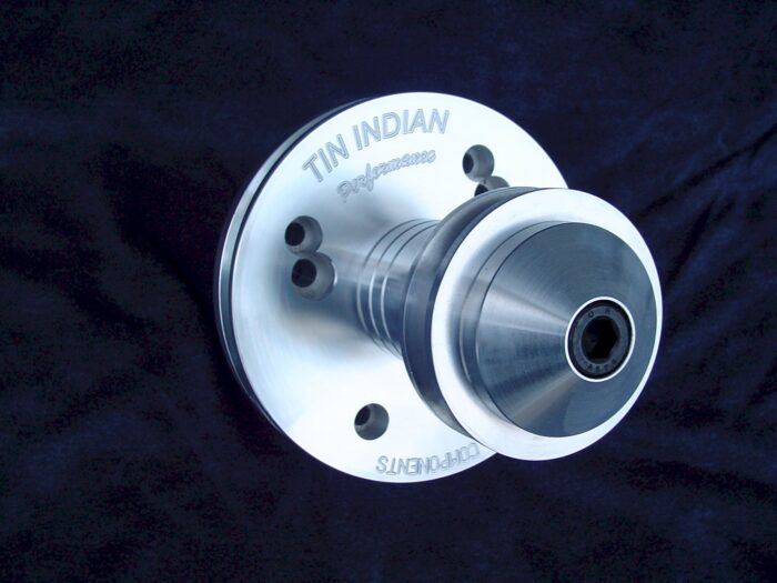 Tin Indian Performance Crank Mandrel drive system