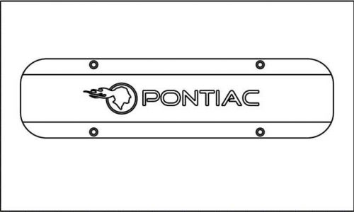 TIP Logo with Pontiac Billet TEK Pontiac valve cover CAD