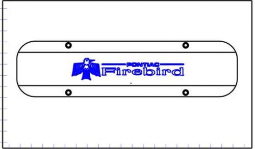 Early Pontiac Firebird Logo CAD for site