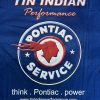 Pontiac Service logo T Shirt back