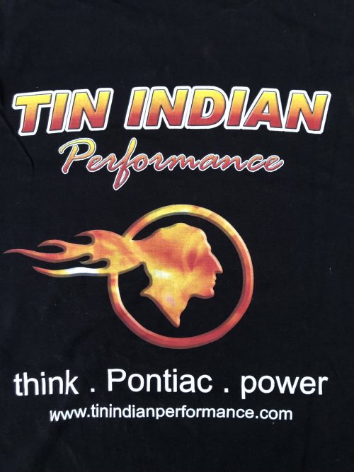 Tin Indian Performance Team Shirt logo back