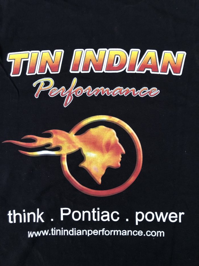 Tin Indian Performance Team Shirt logo back