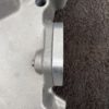 Pontiac block off plate installed side view