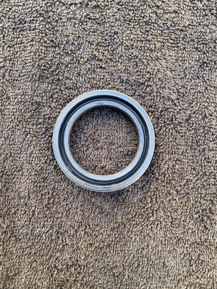 Pontiac timing cover crank seal back