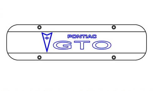 GTO with Pontiac Triangle logo