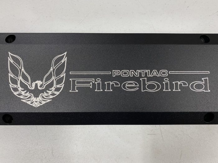 Disco Sled and Pontiac Firebird logo black satin coating 5