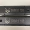 Billet-TEK Pontiac Valve Covers Late Firebird Trans Am Logo