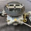 Holley 2300 air cleaner base 3d Printed on carb front